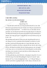 Đề thi giữa kì 2 Văn 8 Chân trời sáng tạo - Đề số 3